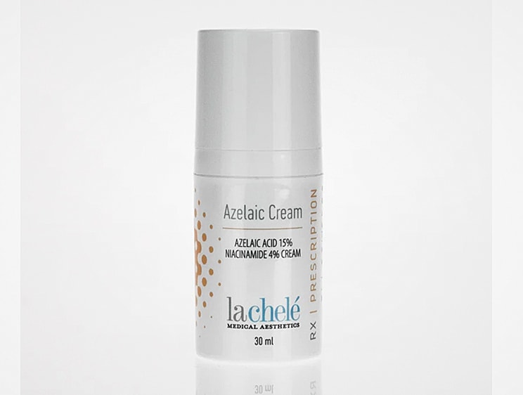 Azelain cream with niacinamide for skincare.