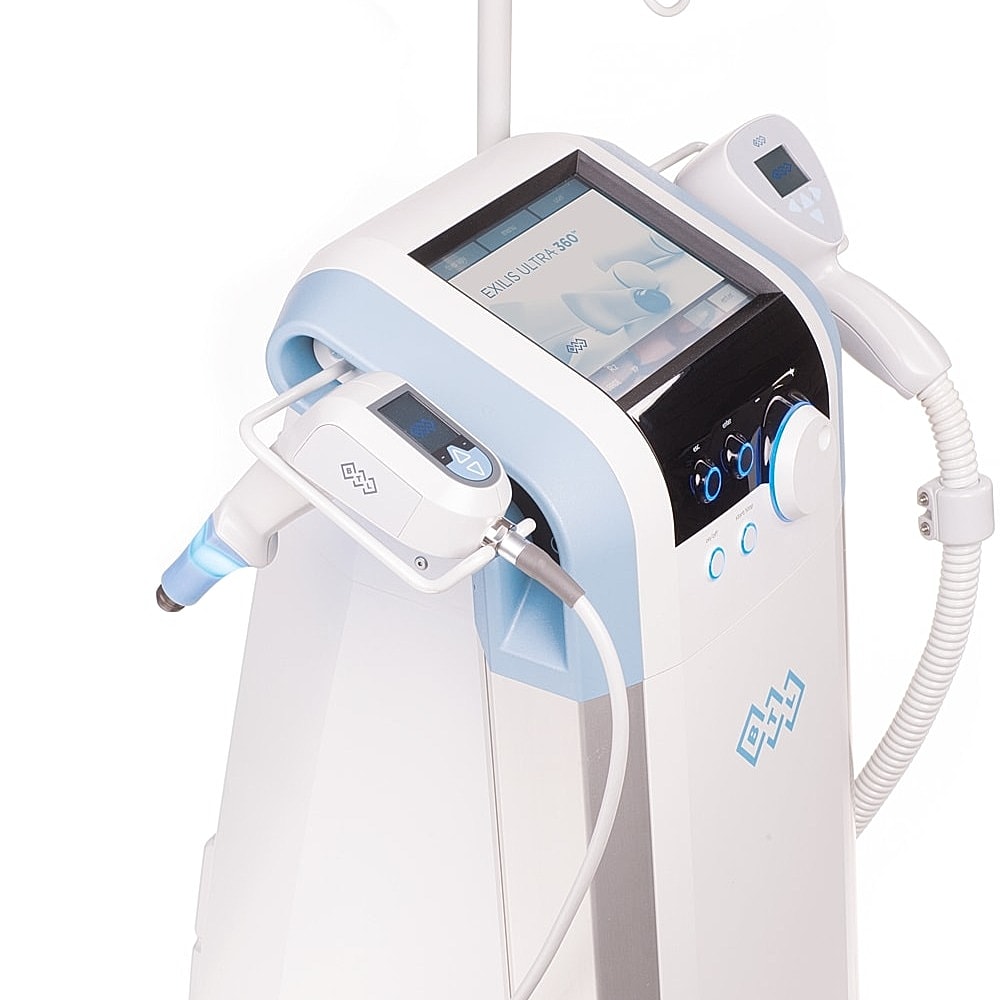 Medical professional preparing patient for procedure.