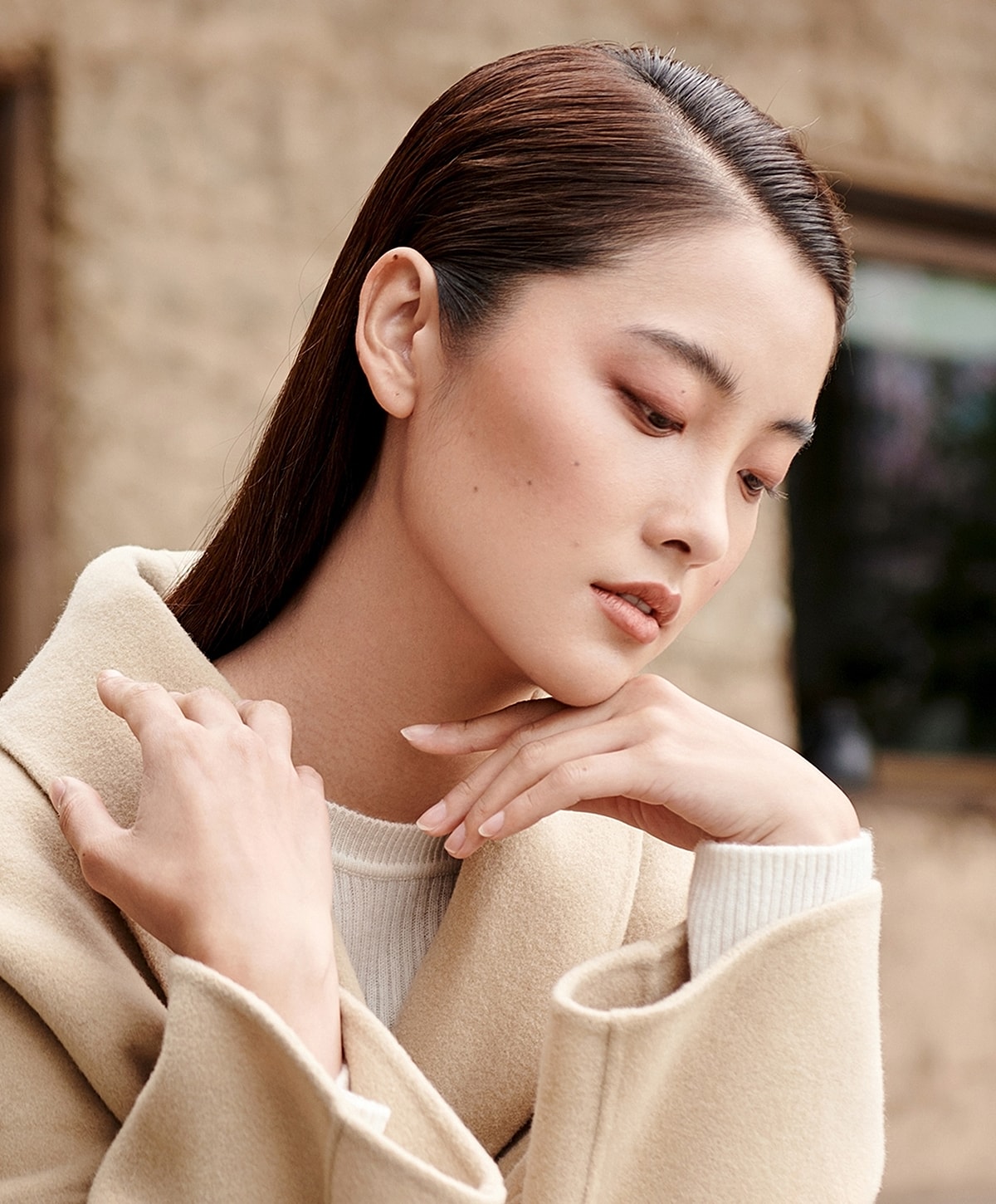 Administering lip filler treatment to a client