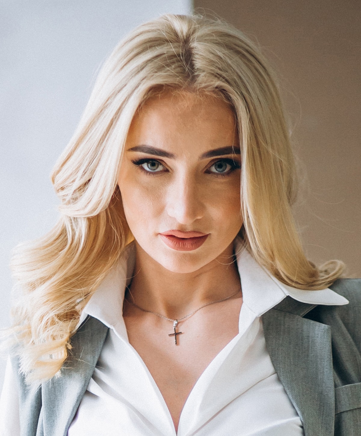 Medical professional preparing patient for procedure.