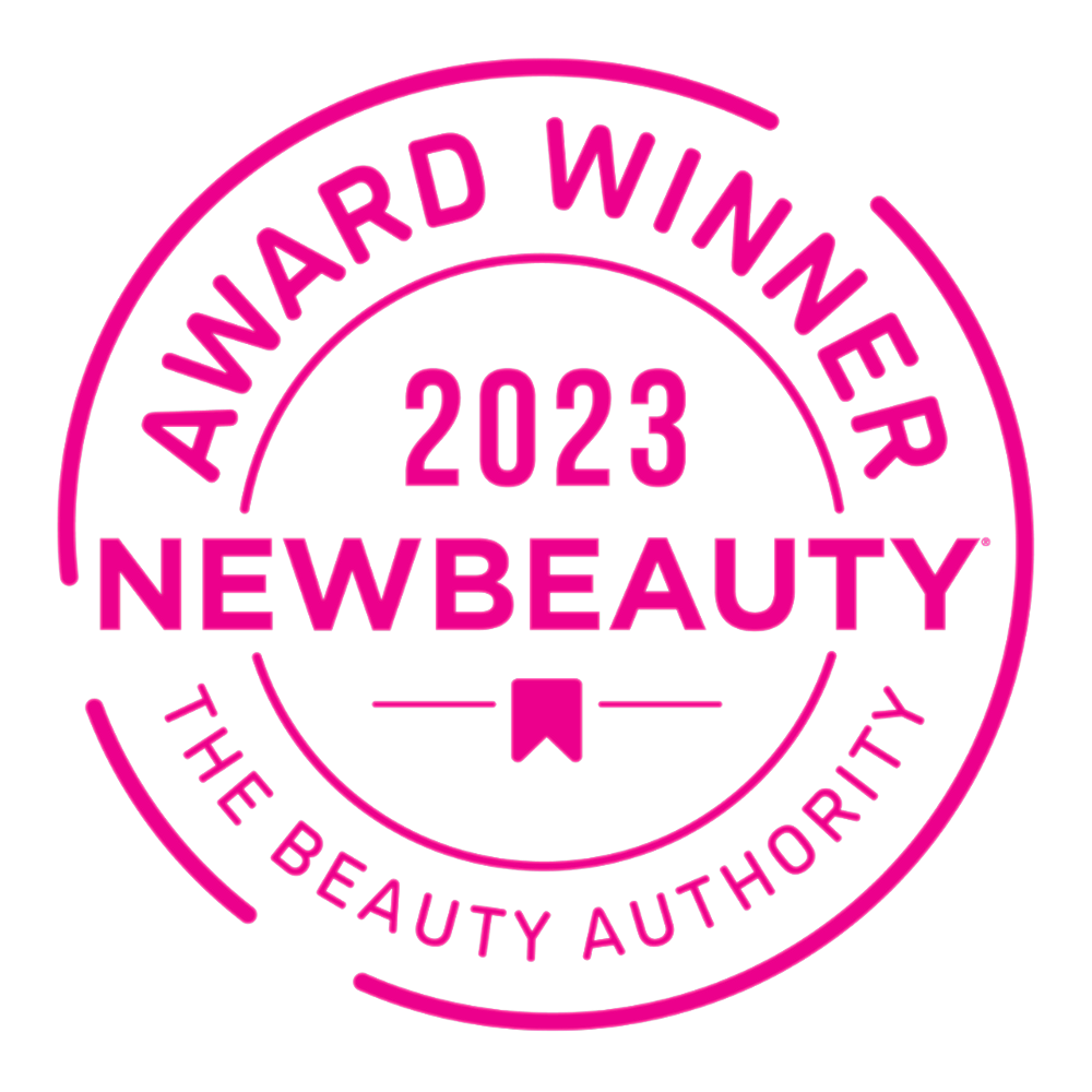 2023 NewBeauty Award Winner seal graphic