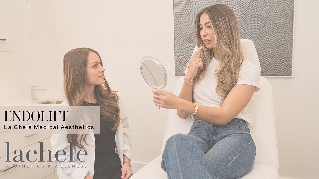 Woman receiving Sylfirm X treatment at clinic.